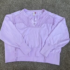 Pilgro by Anthropologie Purple Long Sleeve top